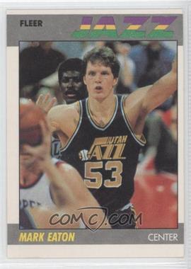 1987-88 Fleer - [Base] #32 - Mark Eaton