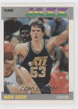 1987-88 Fleer - [Base] #32 - Mark Eaton