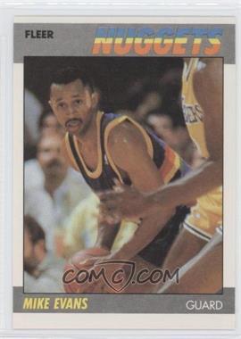 1987-88 Fleer - [Base] #36 - Mike Evans