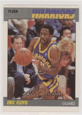 1987-88 Fleer - [Base] #39 - Eric Floyd [Noted]