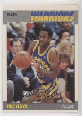 1987-88 Fleer - [Base] #39 - Eric Floyd [Noted]