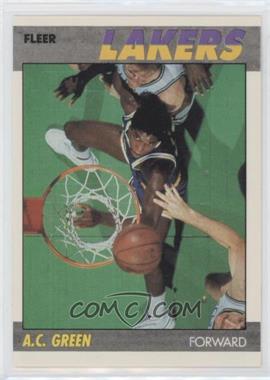 1987-88 Fleer - [Base] #42 - A.C. Green