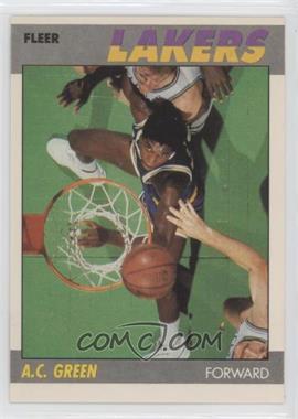 1987-88 Fleer - [Base] #42 - A.C. Green