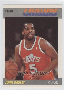 1987-88 Fleer - [Base] #5 - John Bagley