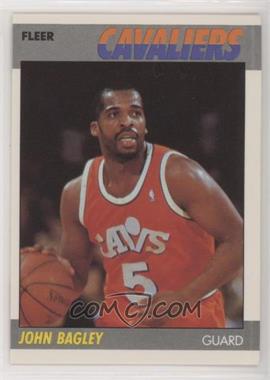 1987-88 Fleer - [Base] #5 - John Bagley