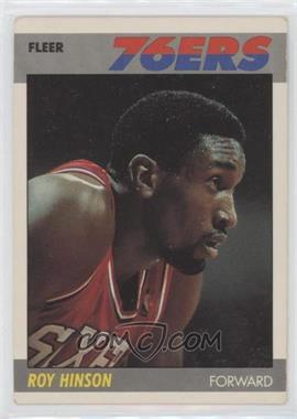 1987-88 Fleer - [Base] #51 - Roy Hinson [Good to VG‑EX]