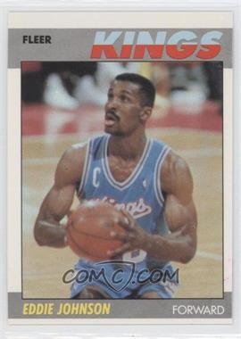 1987-88 Fleer - [Base] #55 - Eddie Johnson