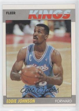 1987-88 Fleer - [Base] #55 - Eddie Johnson