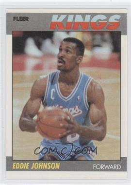 1987-88 Fleer - [Base] #55 - Eddie Johnson