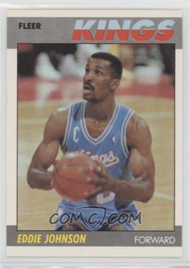 1987-88 Fleer - [Base] #55 - Eddie Johnson