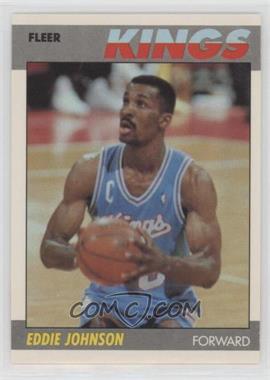 1987-88 Fleer - [Base] #55 - Eddie Johnson