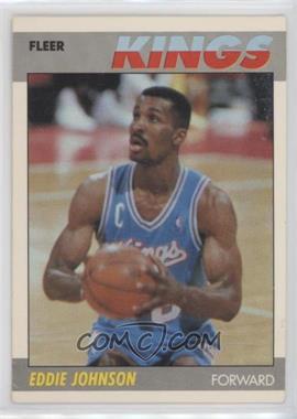 1987-88 Fleer - [Base] #55 - Eddie Johnson