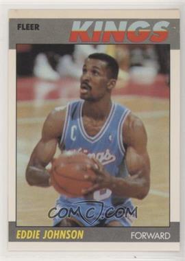 1987-88 Fleer - [Base] #55 - Eddie Johnson