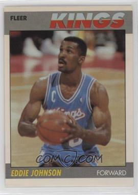 1987-88 Fleer - [Base] #55 - Eddie Johnson