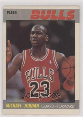 1987-88 Fleer - [Base] #59 - Michael Jordan [EX to NM]