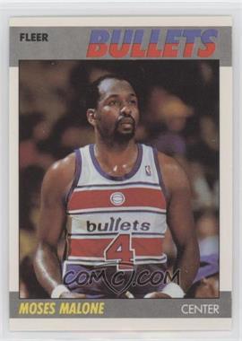 1987-88 Fleer - [Base] #69 - Moses Malone [Poor to Fair]