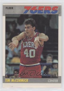 1987-88 Fleer - [Base] #71 - Tim McCormick