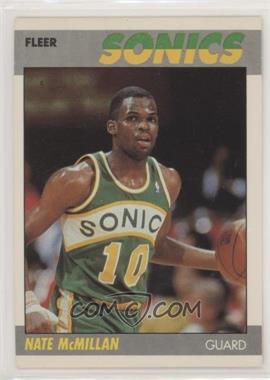 1987-88 Fleer - [Base] #75 - Nate McMillan