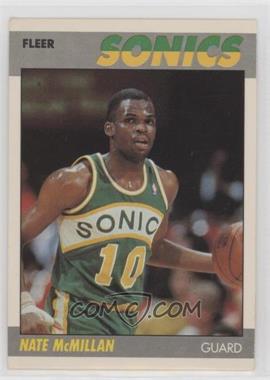 1987-88 Fleer - [Base] #75 - Nate McMillan