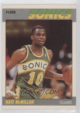 1987-88 Fleer - [Base] #75 - Nate McMillan