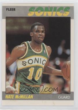 1987-88 Fleer - [Base] #75 - Nate McMillan