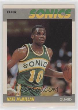 1987-88 Fleer - [Base] #75 - Nate McMillan