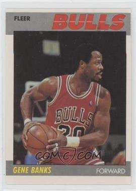 1987-88 Fleer - [Base] #8 - Gene Banks [Good to VG‑EX]