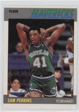 1987-88 Fleer - [Base] #84 - Sam Perkins