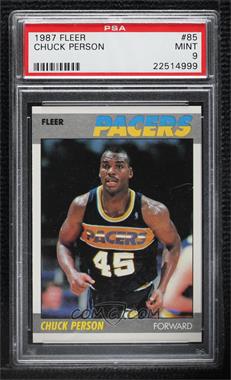 1987-88 Fleer - [Base] #85 - Chuck Person [PSA 9 MINT]