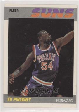 1987-88 Fleer - [Base] #88 - Ed Pinckney