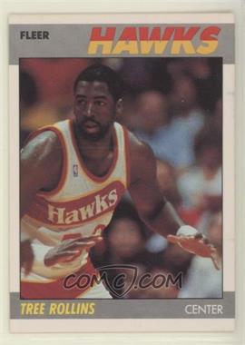 1987-88 Fleer - [Base] #94 - Tree Rollins [Good to VG‑EX]