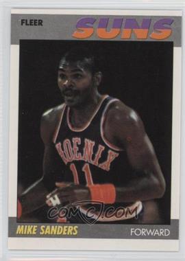 1987-88 Fleer - [Base] #96 - Mike Sanders