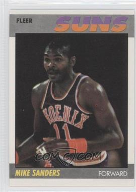 1987-88 Fleer - [Base] #96 - Mike Sanders