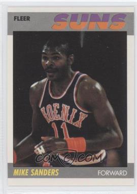 1987-88 Fleer - [Base] #96 - Mike Sanders