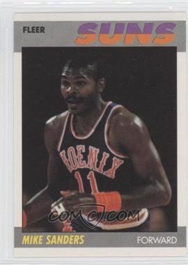 1987-88 Fleer - [Base] #96 - Mike Sanders