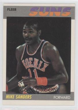 1987-88 Fleer - [Base] #96 - Mike Sanders