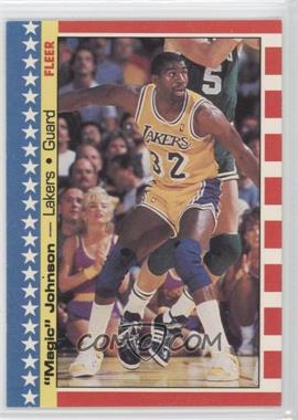 1987-88 Fleer - Stickers #1 - Magic Johnson
