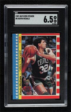 1987-88 Fleer - Stickers #5 - Kevin McHale [SGC 6.5 EX/NM+]