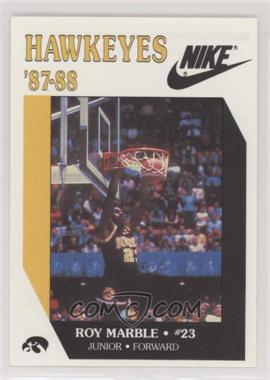 1987-88 Nike University of Iowa - [Base] #23 - Roy Marble