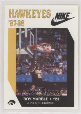 1987-88 Nike University of Iowa - [Base] #23 - Roy Marble