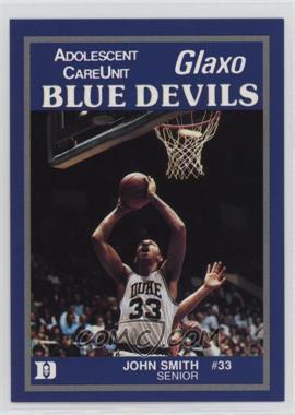 1988-89 Adolescent CareUnit Duke Blue Devils - [Base] #_JOSM - John Smith