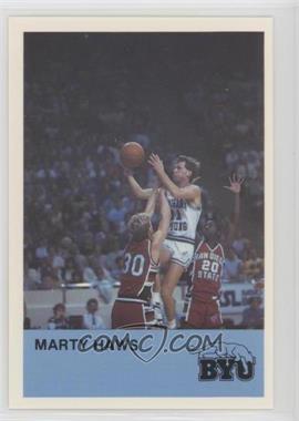 1988-89 Brigham Young (BYU) Cougars Team Issue - [Base] #24 - Marty Haws