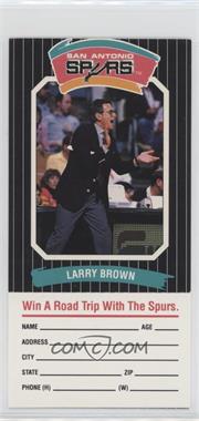 1988-89 Diamond Shamrock San Antonio Spurs - [Base] #_LABR - Larry Brown