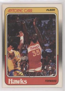 1988-89 Fleer - [Base] #1 - Antoine Carr