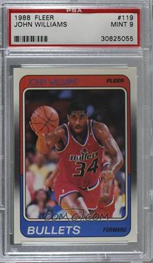 1988-89 Fleer - [Base] #119 - John Williams [PSA 9 MINT]