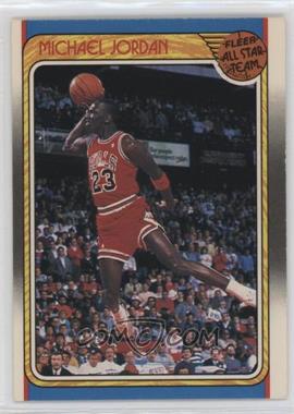 1988-89 Fleer - [Base] #120 - All-Star - Michael Jordan [EX to NM]