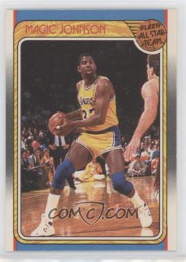 1988-89 Fleer - [Base] #123 - All-Star - Magic Johnson