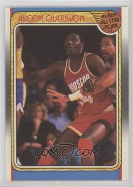 1988-89 Fleer - [Base] #126 - All-Star - Akeem Olajuwon