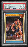 All-Star - John Stockton [PSA 8 NM‑MT]