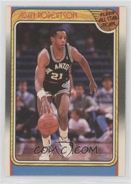 1988-89 Fleer - [Base] #128 - All-Star - Alvin Robertson